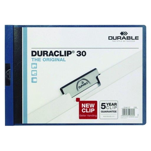 [181172] DOSSIER A4 DURACLIP 30H AP.AZ