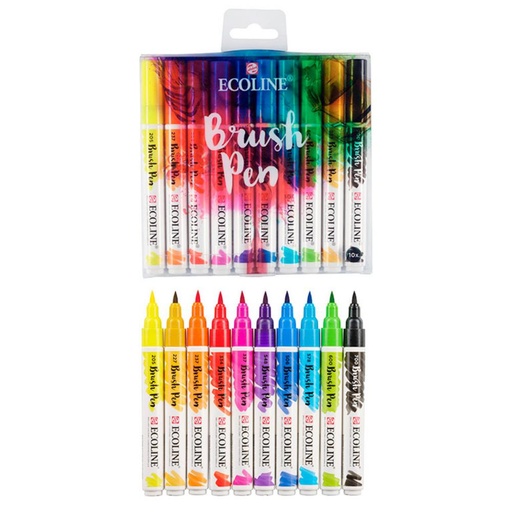 [600443] ECOLINE BRUSHPEN X10 ACUARELA