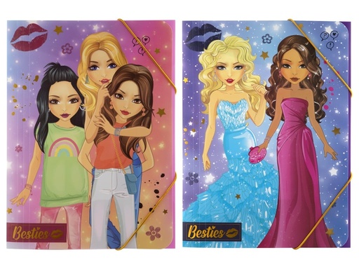 [624268] CARPETA ELASTICOS BESTIES A4 140037