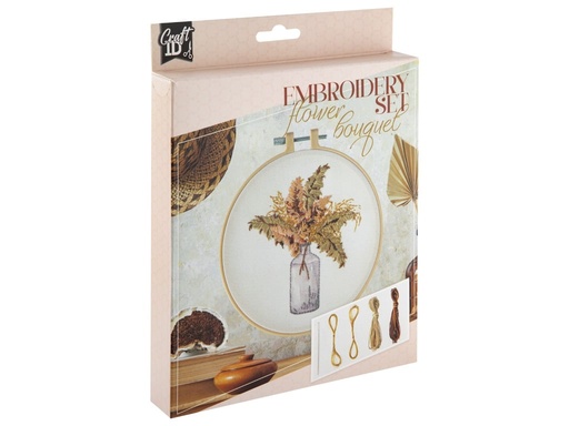 [926856] SET PUNTO DE CRUZ RAMO DE FLORES CR1735/GE