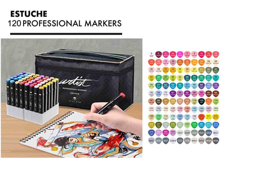 [600564] ESTUCHE ARTIS NEGR.120 AB-1120
