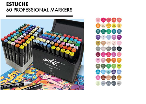 [600562] ESTUCHE ARTIS NEGRO 60 AB-0760