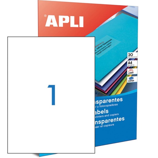 [002083] ETIQ.APLI A4 210X297 TRANS.20H