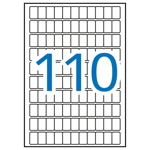 [652025] ETIQUETAS APLI REF 1860 12X18