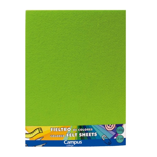 [630701] FIELTRO 23X30 MAKRO VE.CL.B/3