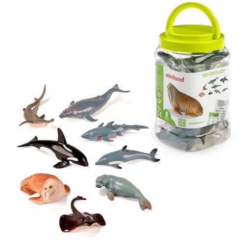 [722322] FIGURAS MINILAND ANIML MARI.8u
