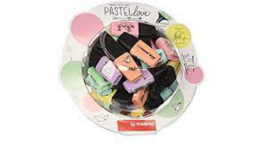 [081113] FLUORESCENTE STABILO MINI PAST