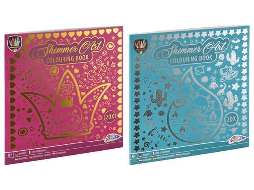 [880468] LIBRO COLOREAR FOIL 24X22CM 20H 150097