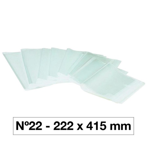[630813] FORRO LIBROS PVC Nº22 130M 5UD