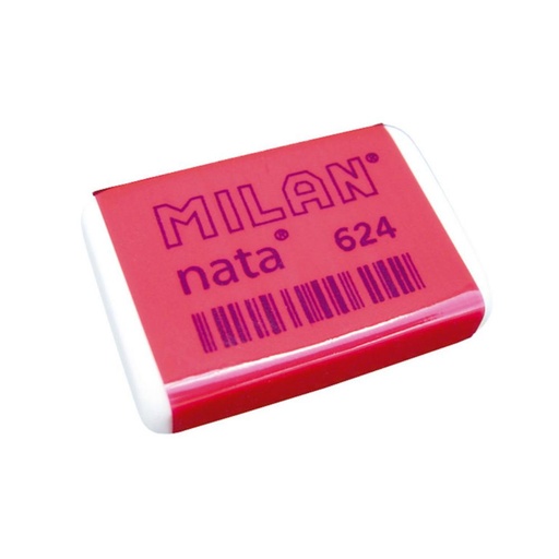 [080021] GOMA DE BORRAR MILAN NATA 624 BLANCO