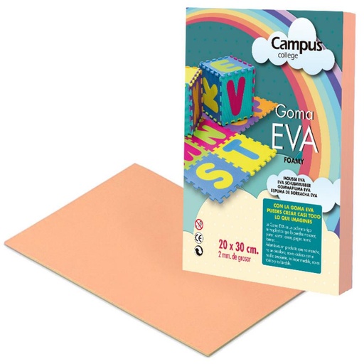[630519] GOMA EVA CAMPUS A4 CARNE