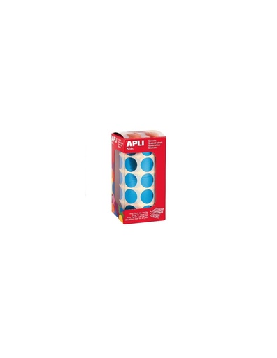 [072818] GOMET CIRCULO 20MM AZUL METAL.