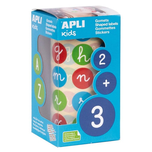 [652506] GOMETS ABC MINUSCULAS COLORES