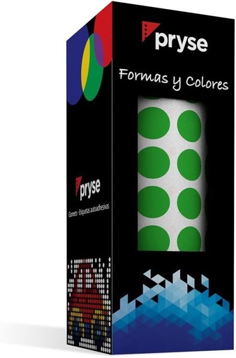 [650232] GOMETS CIRCULO ROLLO GRANDE VERDE