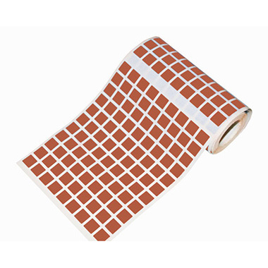 [650285] GOMETS CUADRADO ROLLO PEQUEÑO MARRON