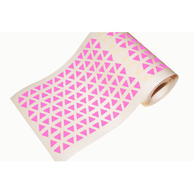 [650301] GOMETS TRIANGULO ROLLO PEQUEÑO ROSA