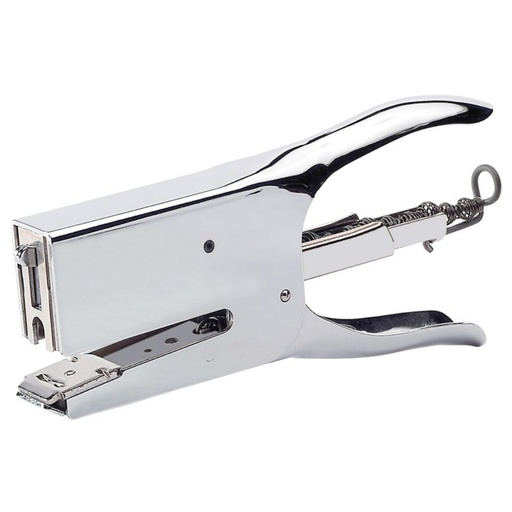 [040601] GRAPADORA DE TENAZA PLUS OFFICE DX-10 PLATA