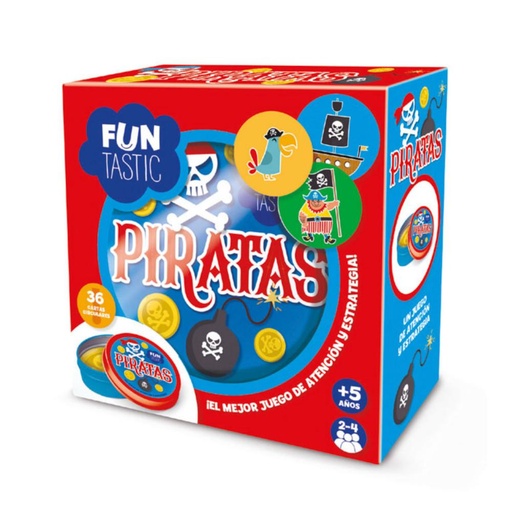 [710354] JUEGO CARTAS FUNTASTIC PIRATAS