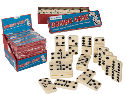 [880054] JUEGO DOMINO 28 FICHAS LATA METAL REF: 79/3883