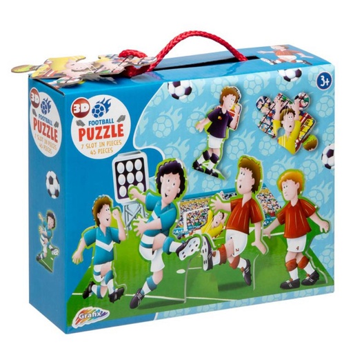 [862545] JUEGO EDUC.45p PUZZLE 3D FOOTB