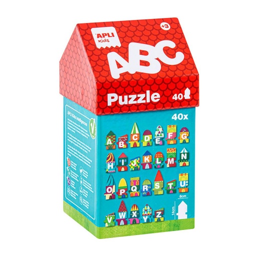 [710269] JUEGO EDUC.APLI PUZZLE ABC 40U