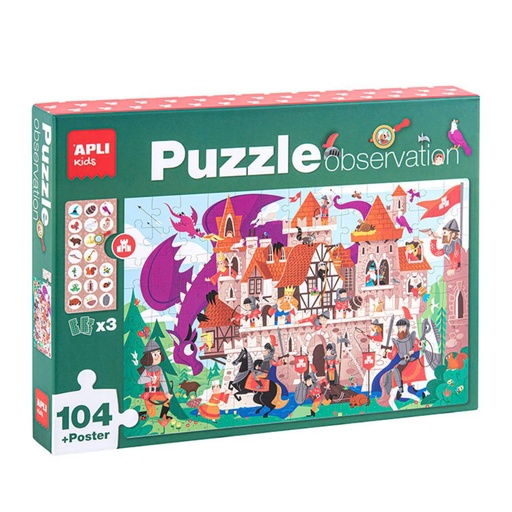 [710256] JUEGO EDUC.APLI PUZZLE CASTILL