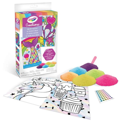 [862689] JUEGO EDUC.CRAYOLA POSTER AREN