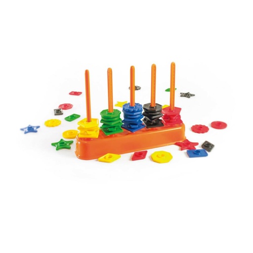[722072] JUEGO MINILAND ABACOLOR SHAPES