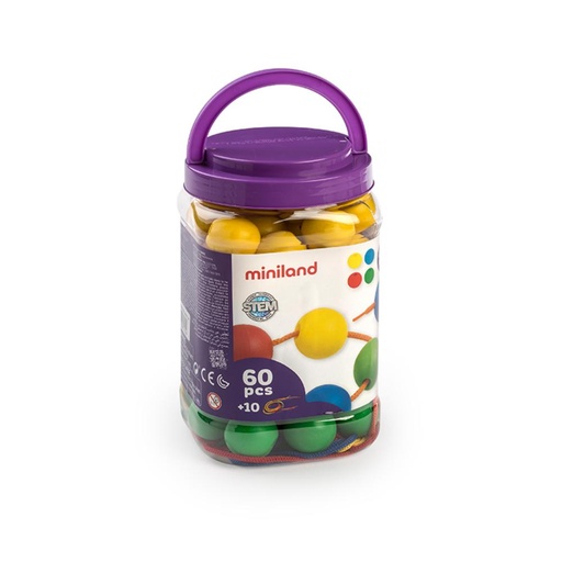 [722341] JUEGO MINILAND BOLAS ENS/140PZ