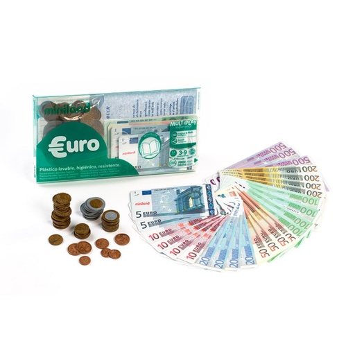 [722355] JUEGO MINILAND SET EURO 108 PZ