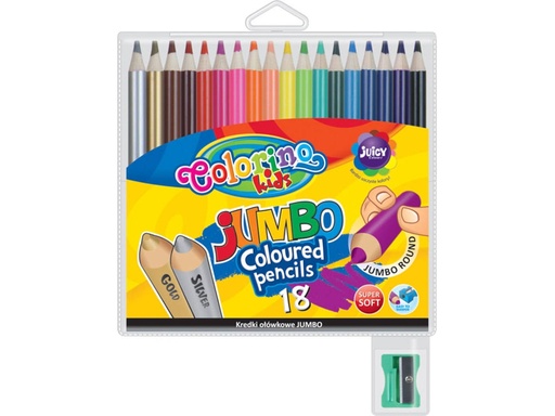[653094] LAPICES JUMBO COLORINO 18COL 33114PTR