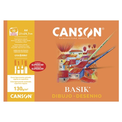 [600075] LAMINA BASIK A4 LIS.10H 406331