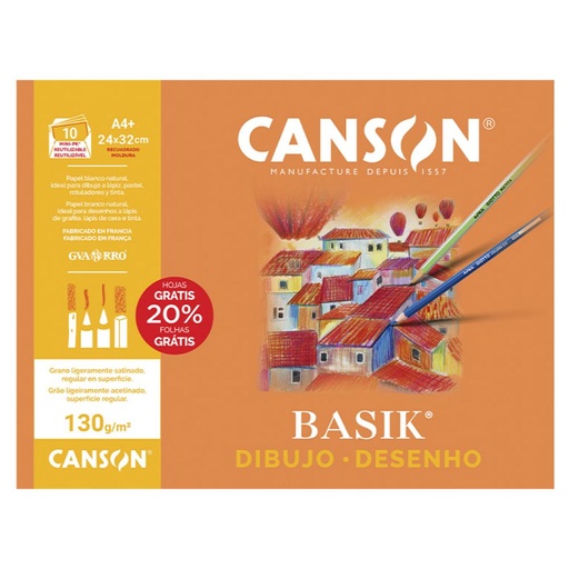 [600076] LAMINA BASIK A4 REC.10H 406346