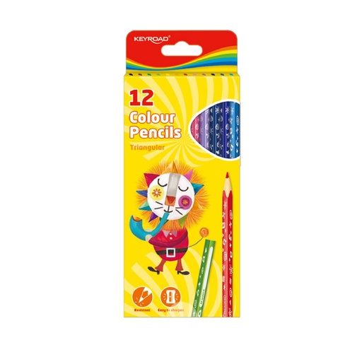 [640006] LAPICES COLORES KEYROAD 12 COL