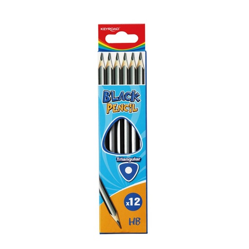 [640005] LAPIZ KEYROAD TRIANGULA.HB 12U