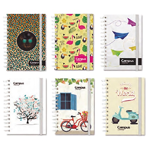 [002454] LIBRETA 75X105 80H C/GOMA.HN