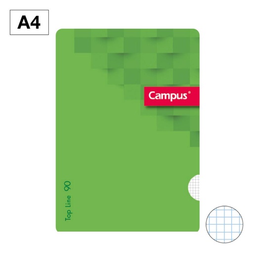 [002995] LIBRETA A4 GRAP 48H 90G PP 4 VERDE