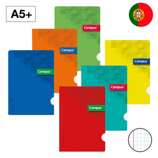 [003165] LIBRETA CAMPUS  A5+  T.PP  48H 90G CN5DM