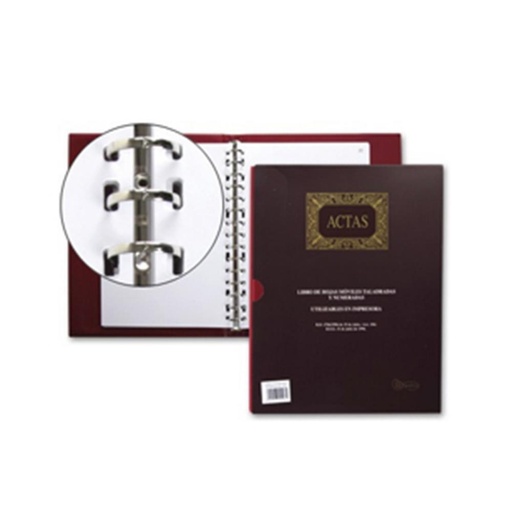 [001173] LIBRO ACTAS DIN-A4 100H 4102