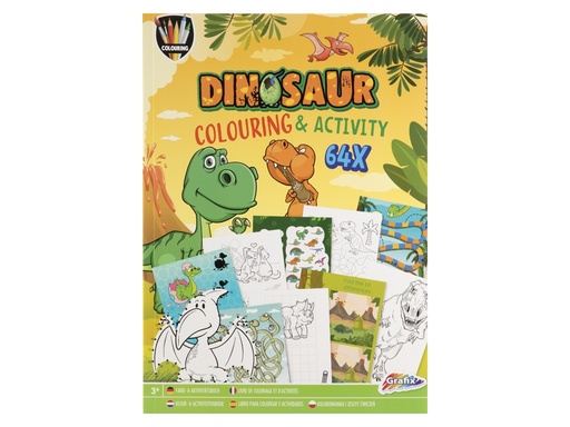 [789392] LIBRO COLOREAR ACTIVIDADES DINO 150076