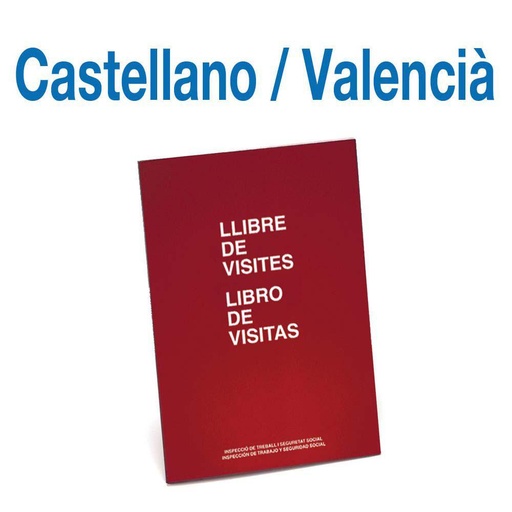 [029192] LIBRO DE VISITAS CASTEL/VALENC