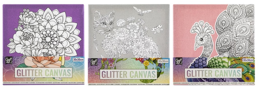[881165] LIENZO GLITTER C/DIBUJO CR5010/GE