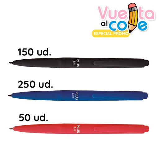 [863230] LOTE BOLIGRAFO PLUS SOFT
