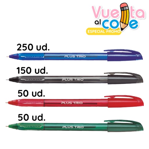 [863231] LOTE BOLIGRAFO PLUS TRIO