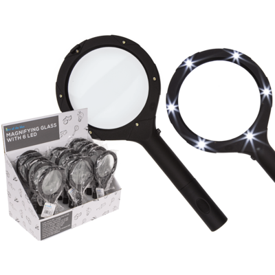 [881970] LUPA DE LEER C/6 LED 18/3962
