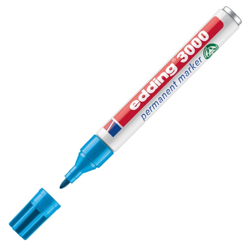[119281] MARCADOR EDDING 3000 AZUL CLA