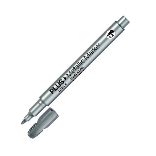 [080603] MARCADOR METALLIC P.M. PLATA
