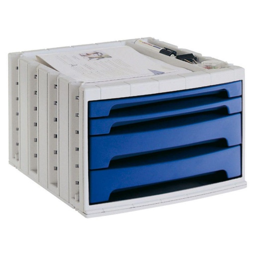 [209262] MODULO ARCHIVO 2000 4 CAJ/AZUL