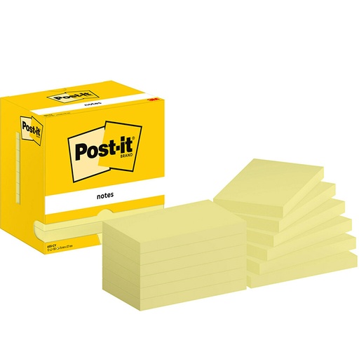 [001213] NOTA.ADH.POST-IT 76X127 100H A