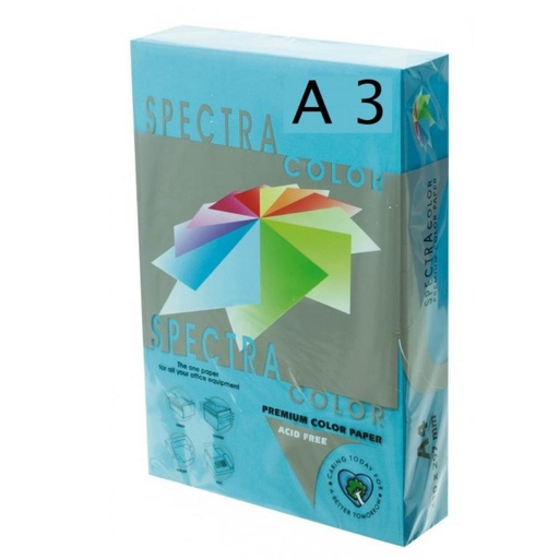 [001003] PAPEL A3 80gr AZUL 500H MK